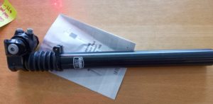 Gazelle Suspension Seat post, Black Cushy hg, Post Moderne