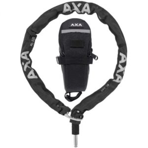 AXA RLC 100 Plug-In-Chain + Bag for Frame Lock
