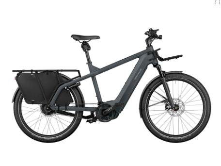 Riese & Müller Multicharger GT vario 750, Smart System, Grey/Black 47cm, Kiox 300, Passenger kit, GX option, Front carrier - Image 2