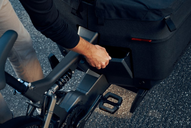 Riese & Müller Packster2 70, Bosch Smart System, Intuvia 100, white, 750Wh, Comfort kit, Double child seat with cover - Image 4